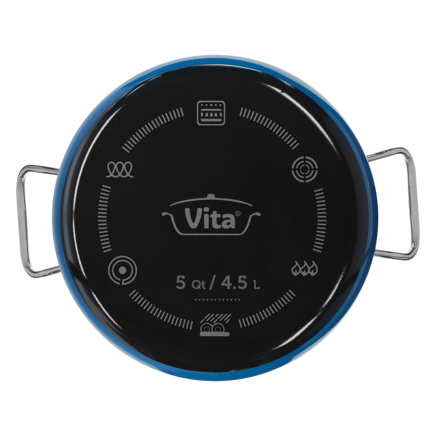 Vita 13-Piece Cookware Set (Blue) , 62385 - image 3 of 7