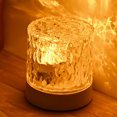 thumbnail image 1 of Water Ripple Atmosphere Night Light Carga USB Accesorios para el hogar (A) Sywqhk Para estrenar, 1 of 8