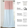 thumbnail image 3 of 2 Panels Blackout Tulle Skirt Window Curtains for Bedroom 52''X84'', 3 of 10