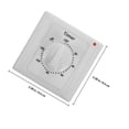 thumbnail image 2 of FONWILYO Timer Switch for Lights with On Off Scheduling ABS 1Set, 2 of 6