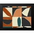 thumbnail image 2 of Isabelle Z 24x19 Black Modern Framed Museum Art Print Titled - Teal Mayan I, 2 of 5