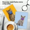 thumbnail image 6 of 20 All Occasion Blank Note Cards Pack (10 Designs, 2 Each) - Masked Cats All Occasions (4" x 5.12") AM9261OCB-B2x10, 6 of 6