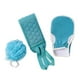 thumbnail image 3 of Qarigey 3 piezas/Kit de paño de limpieza corporal de fibra vegetal portátil lavable ergonómico cuello trasero guante de baño removedor de Cuerpo del baño, 3 of 6