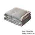 thumbnail image 3 of JingChun Summer Cool Quilt Blanket Summer Ice Blanket Suitable for Hot Sleepers and Night Sweaters Bed Light Ice Blanket Sofa Ice Blanket Fan Summer Sleep Quilt Summer Clearance Under $2.00, 3 of 8