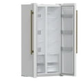 thumbnail image 2 of Forno Salerno Espresso 33-inch Side-by-Side 15.6 Cu.Ft. White Refrigerator, 2 of 3