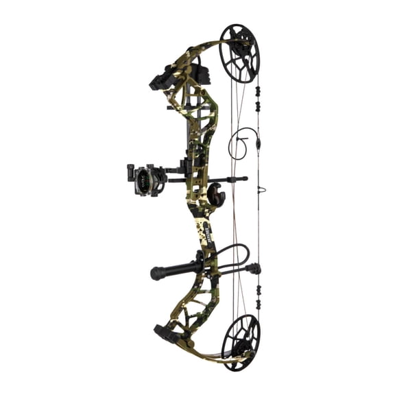 Bear Archery Legit Maxx RTH 315 FPS Compound Bow with 30-Inch Axle-to-Axle, Right Handed and 10-70 lbs Draw Weight (Mossy Emerge 2.0)