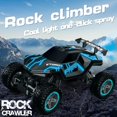 thumbnail image 4 of RC coches todoterreno telemando coche camión 2,4 Ghz 4WD 1: 16 carreras escalada Cas Radio roca eléctrica oruga Hobby juguete para niños Azul Hugo coche de orugas rc, 4 of 10