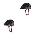 thumbnail image 4 of Advancent Casco de ciclismo para hombre - Hueco para resistencia al aire reducida Cascos ligeros de montaña tallados en hueco Bicicleta de mujer Negro mate 2Conjunto, 4 of 6