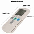 thumbnail image 4 of Télécommande Universelle de Climatiseur, Contrôleur de Climatiseur, Climatisation de Refroidissement Télécommande pour RAR-2A1 RAR-52P1 RAR-2SP1 RAR-3U4 RAR-2P2, 4 of 8