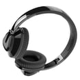 thumbnail image 4 of Headphones, Button Operation Foldable Heavy Bass Soft Ear Cushions HiFi Sound Comfortable  Headset HD Microphone  For Computer, 4 of 8