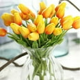 GBRCGHM Home Decoration Artificial Flowers Tulips Fake Flowers Silk