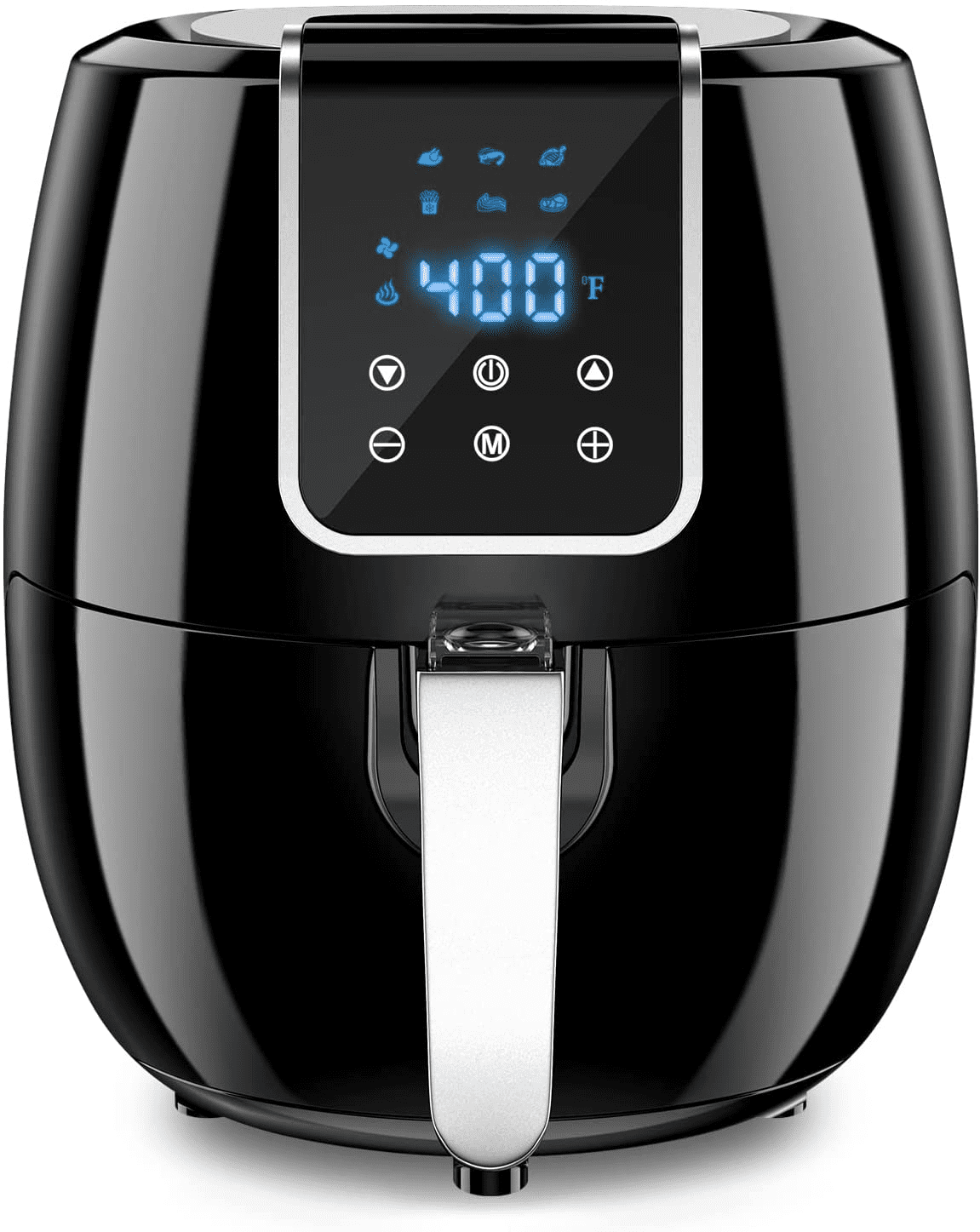 Wanty Staubschutz-Hülle Für Iconites 1800 W / Moosoo 1700 W Air Fryer Ofen – Schwarz, Nylon, 39x36x41 Cm
