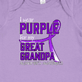 thumbnail image 4 of Inktastic I Wear Purple for My Great Grandpa Alzheimers Awareness Boys or Girls Baby Bodysuit, 4 of 5