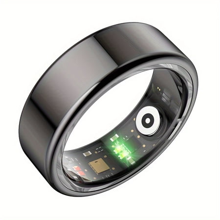 Elegant Fitness Tracking Smart Ring - Motion & Sleep Monitor Calorie & Step Counter - Ideal Gift for Active Women