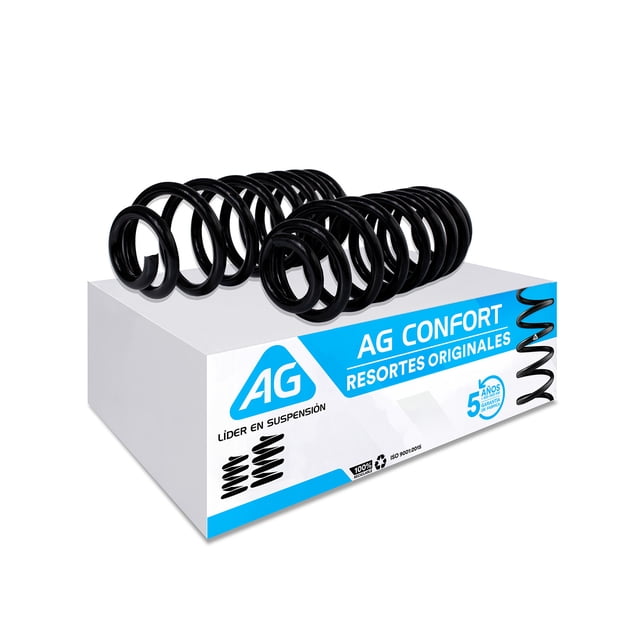 Resortes AG para Auto Traseros para Ford Crown Victoria 1992 a 1997 2 Piezas Nuevos