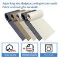 thumbnail image 6 of Canvas Iron on Patch,4"×79",Waterproof 100% Cotton Fabric Repair Patch,Used for Various Sofa,Tent,Clothes,Seats,Suitcases (Beige White), 6 of 6