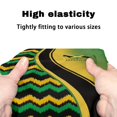 thumbnail image 7 of HELLHERO Jamaica Flag Walker Seat Cover Walker Covers Non-Slip Fit Removable and Washable Easy to Install for The Elderly, 7 of 7