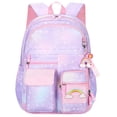 thumbnail image 3 of jiaxiM School Backpacks Large Capacity Cute Comfort Strap Lightweight Durable School Bag for Ages 3rd 4th 5th 6th, Primary School, Daily Campus, Travel, 3 of 9