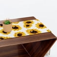 thumbnail image 5 of Sunflower Pattern Table Runner Linen Style 13x90 Inches Rustic Farmhouse Table Runner Kitchen Dining Table Decoration for Wedding Birthday Party Christmas, 5 of 6
