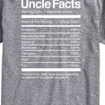 thumbnail image 3 of Instant Message - Uncle Facts - Men's Short Sleeve Graphic T-Shirt, 3 of 6