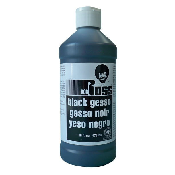 Bob Ross Gesso, Black, 16 oz.