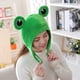 thumbnail image 3 of Cartoon Funny Adorable Plush -frog Hat Cosplay Costume Dress Up Hat, 3 of 5