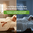 thumbnail image 2 of Aloha Soft by Cariloha Bamboo Viscose Sheets – 4-Piece California King Sheet Set – 16 in Deep Pockets – Buttery Soft Cooling Sheets – Natural, 2 of 7