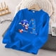 thumbnail image 2 of Sonics - Camiseta de manga larga para niños y niñas, sudadera con letras estampadas de dibujos animados, ropa informal de anime, regalos para niños, 2 of 5