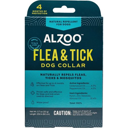 UPC: 3420900111953 | ALZOO Flea Tick Dog Collar with Natural Diffusing Active Ingredients