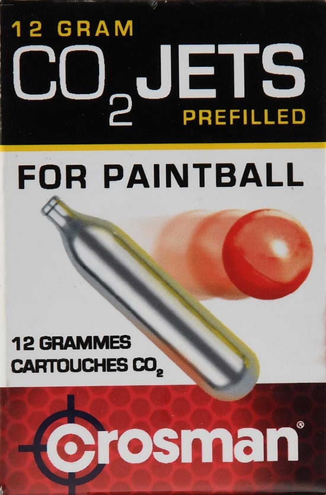 (2 pack) Crosman 12 Gr Powerlet CC15PB 15 Count CO2, for Airguns Sports and & Outdoor Fun