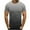 Black, variant on Mens Shirts Short Sleeved Round Neck Printed T-shirt Blue S