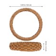 thumbnail image 2 of 1PC Rattan Bracelet Handmade Lightweight Rattan Braid Bangle for Women Lady, 2 of 7