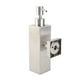 thumbnail image 4 of Dispensador de Líquido de Manos Manual Cuadrado de Acero inoxidable, Dispensador de Loción de Baño Montado en la pared Para El Hogar Con Fácil Recarga, Accesorios de Montaje y, 4 of 7