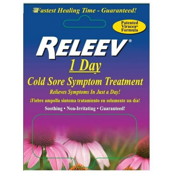 RELEEV 1 Day Cold Sore Treatment 6 mL (Pack of 1)