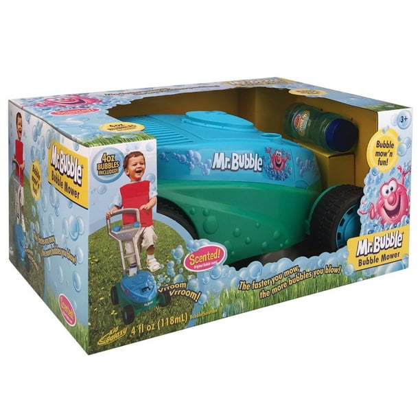 Kid Galaxy Mr. Bubble Push Bubble Mower w 4oz. of Bubbles