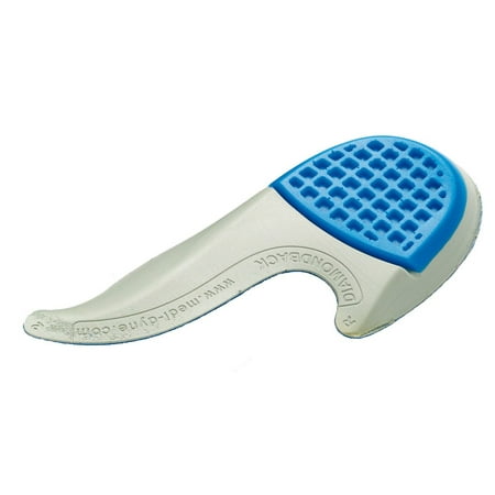 Tulis Diamondback Arch Supports with Gel Heels, Small, Women's 5-7 Men's 3-5