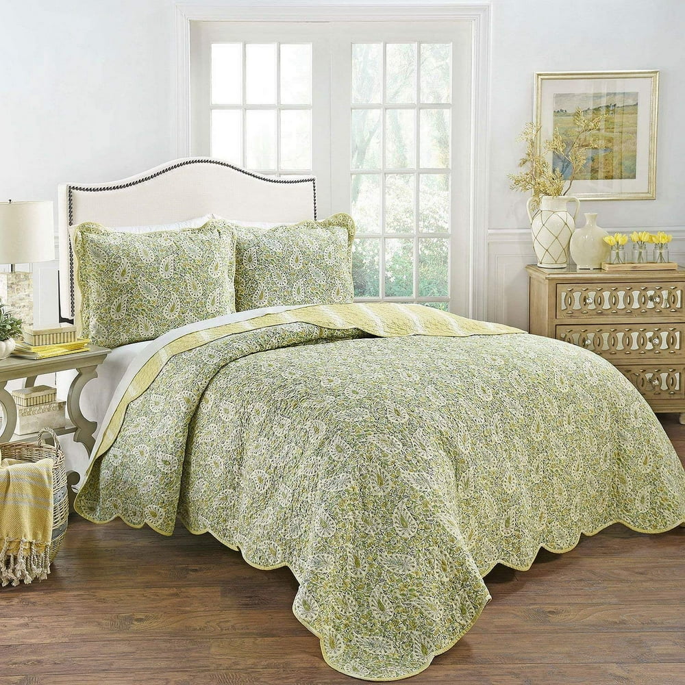 waverly-3-piece-king-quilt-set-precious-paisley-spring-walmart-walmart