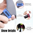thumbnail image 4 of ¡Gran oferta! Ew raqueta de bádminton, ping pong para deportes al aire libre equipo de Fitness Universal anillo plano de silicona fijo, 4 of 7