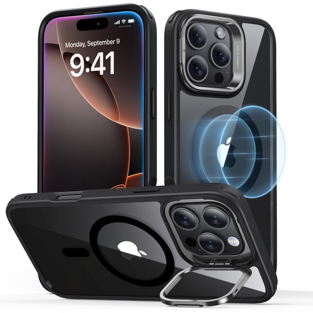 Funda ESR para iPhone 16 Pro Max con MagSafe Clear Black