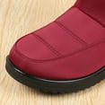 thumbnail image 6 of YLYL Women's Winter Snow Boots Warm Fur Lined Waterproof Non-Slip Wedge Heel Outdoor Ankle Boots, 6 of 9