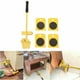 thumbnail image 4 of Juego de herramientas para mover muebles, elevadores y transportadores, capacidad de carga de 200 kg, 4 deslizadores de rodillos, herramientas para mover muebles de carga pesada, 4 of 12
