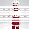 thumbnail image 3 of GiLiling Boys Girls Chef Charactertume Set Top Pants Hat Neckerchief and Apron Cooking Role Play Career Day Halloween (White, 5-6 Years), 3 of 4