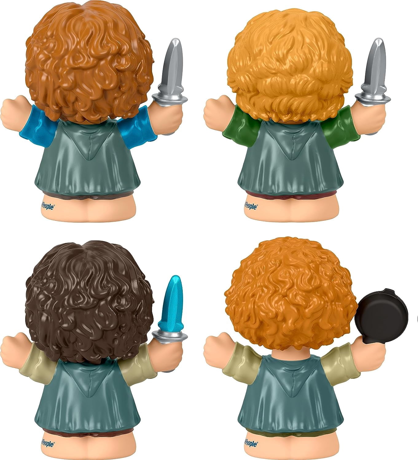 Little People Collector the Lord of the Rings: Hobbits Special Edition Set In A Display Gift Box for Adults & Fans, 4 Figures