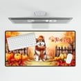 thumbnail image 4 of Happy Thanksgiving Alaskan Malamute Give Thanks Fall Beanie Scarf Welcome Desk Mat Full Keyboard Mouse Pad Alaska Mal Dog Lovers Gifts Large Mousepad - 00020, 4 of 5