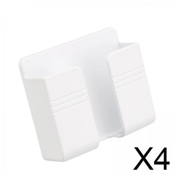 Estuche de almacenamiento,Caja de almacenamiento multifunción para montaje en pared,Estuche organizador para cargador de bolsillo para móvil,Soporte para teléfono adhesivo para soportes de