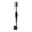 Black, variant on Double Ended Styling Comb For Flyaways Fine Teeth And Pointed Tail Gentle On Scalp Travel Friendly Hair Tool