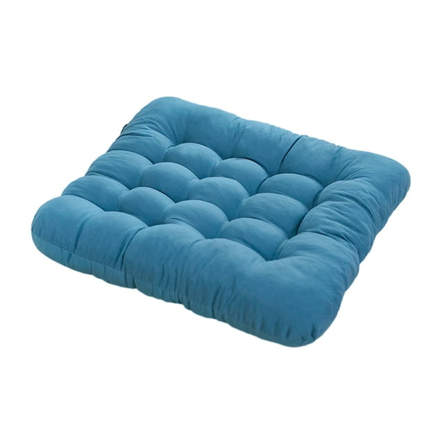 Cojín Inteprter almohadillas para sillas experiencia de sentarse Poliéster Decoración del hogar Azul eléctrico 40*40cm