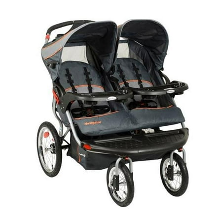 Baby Trend Navigator Double Jogging Stroller (Best Double Running Stroller)