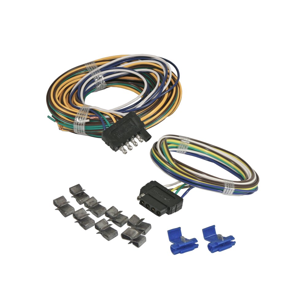 Trailer Wiring Kit with 5-Way Flat - 25 ft. - Walmart.com - Walmart.com