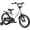 White, variant on ACEGER MARCO 16 Inch Boys BMX Bike with Training Wheels for Ages 5-8, Black